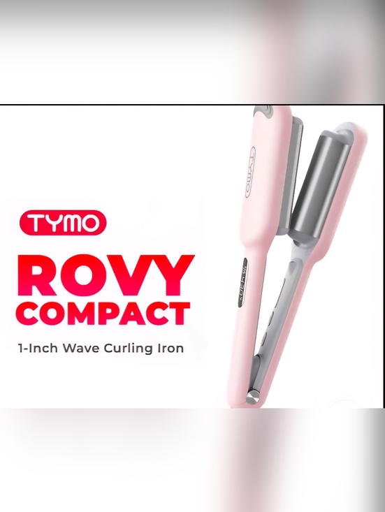 Tymo/Rovy Other - Tymo/Rovy Pink Compact Wave Curling Iron